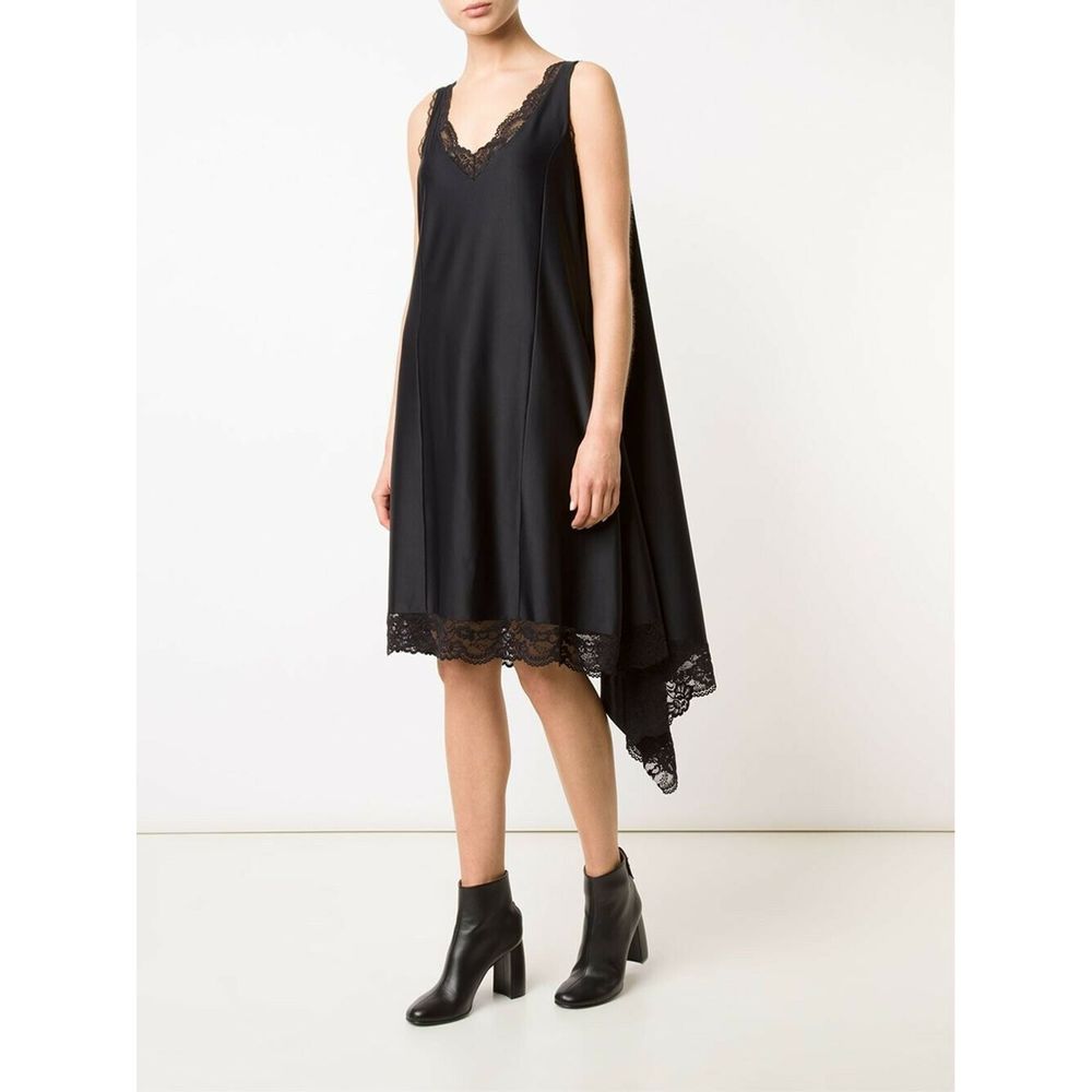 Vetements Medium Black Lace Trim Slip Dress $2,190